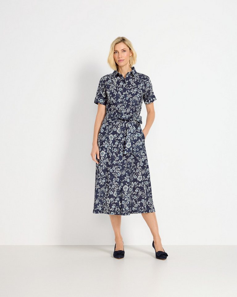 Highmoor Midikleid Hemdblusenkleid mit Blumen – Bild 4 von 5