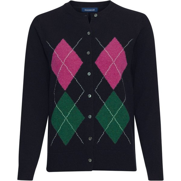 Highmoor Strickjacke Argyle-Cardigan