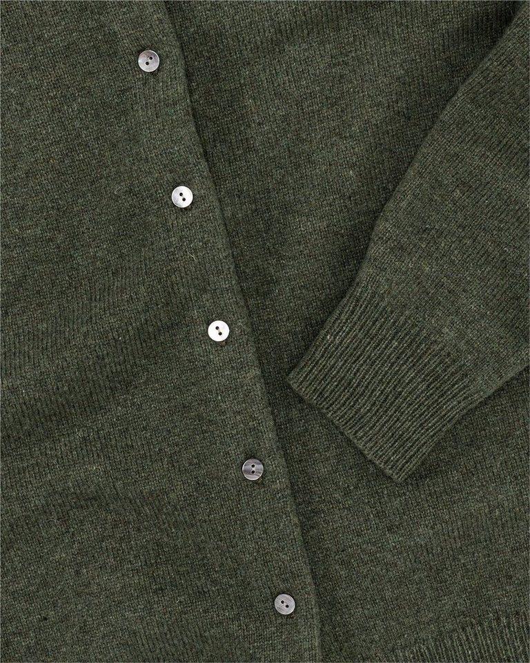 Highmoor Strickjacke Lambswool Cardigan – Bild 3 von 5