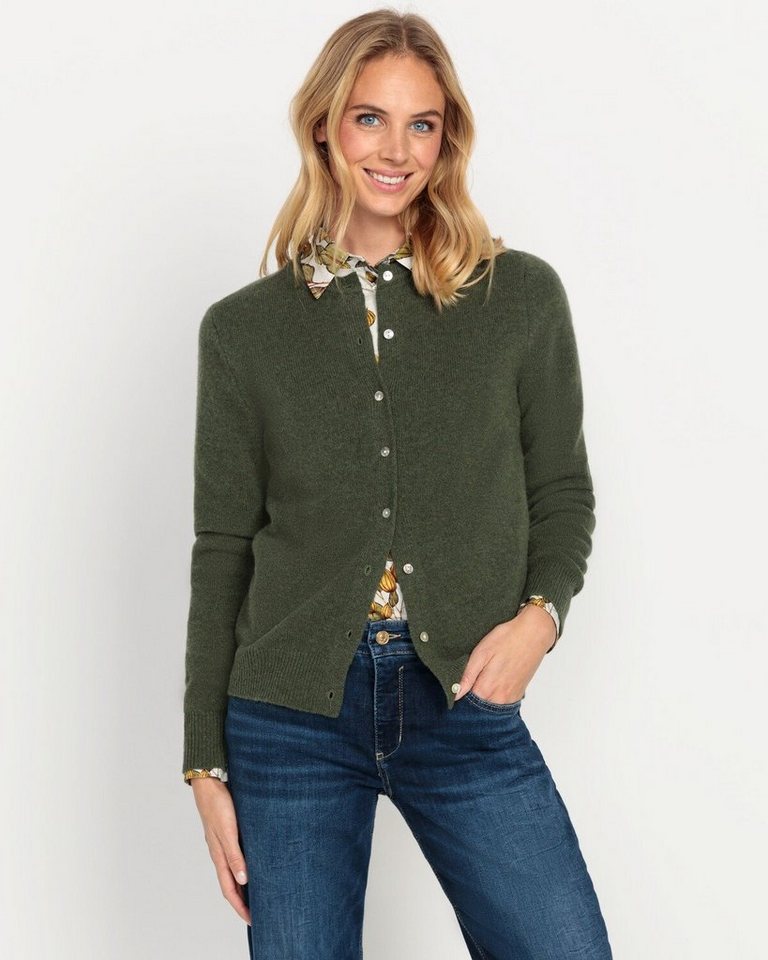 Highmoor Strickjacke Lambswool Cardigan – Bild 4 von 5