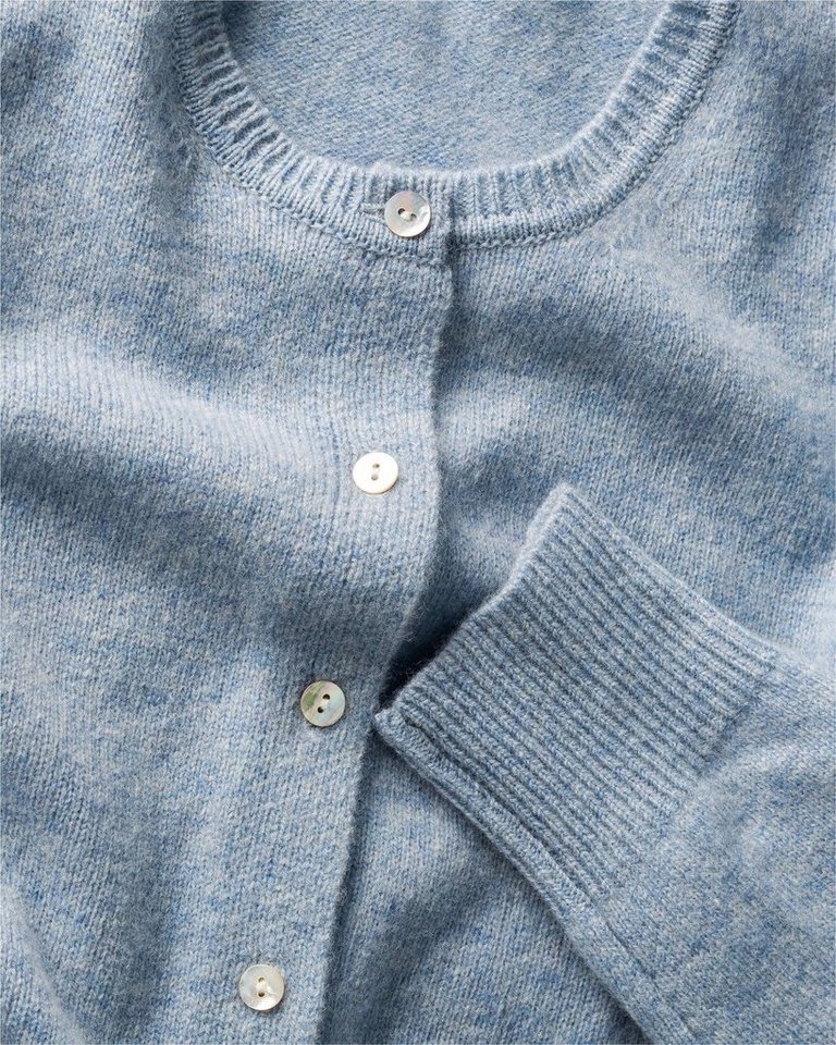 Highmoor Strickjacke Lambswool Cardigan – Bild 3 von 5