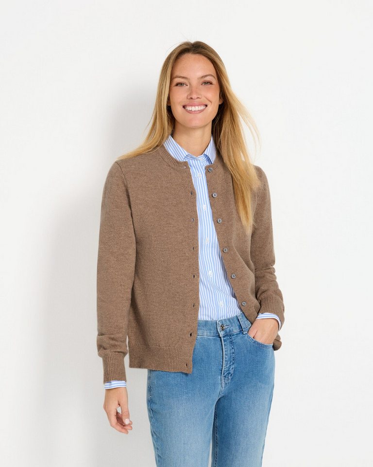 Highmoor Strickjacke Lambswool Cardigan – Bild 4 von 4