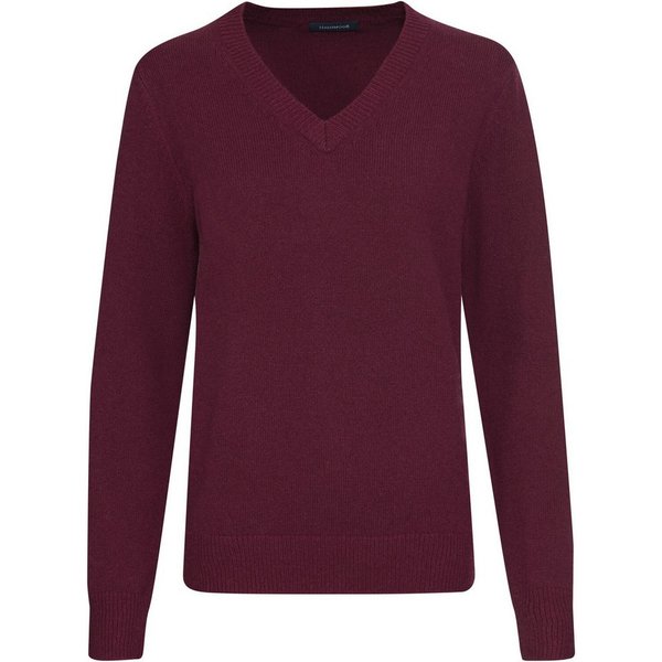 Highmoor Strickpullover V-Pullover aus Lambswool