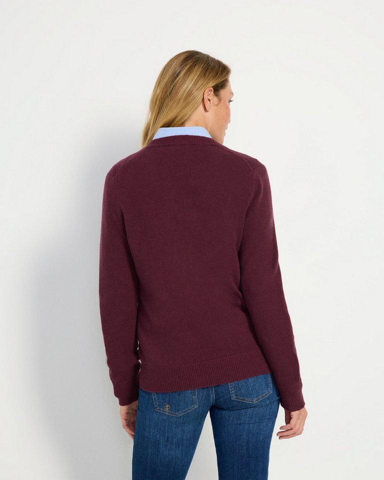 Highmoor Strickpullover V-Pullover aus Lambswool – Bild 5 von 5