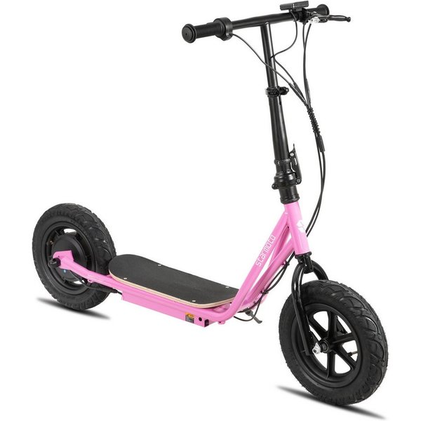 HILAND E-Scooter Faltbarer Kinder‑Elektroroller, 250W‑Motor, 5‑12 Jahre, Daumengashebel, 22 km/h