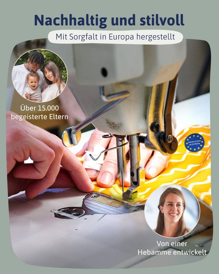 Hinzling Schwimmwindel Nachhaltig, Auslaufsicher – Schwimmwindel Baby – Made in Europe – Bild 3 von 3