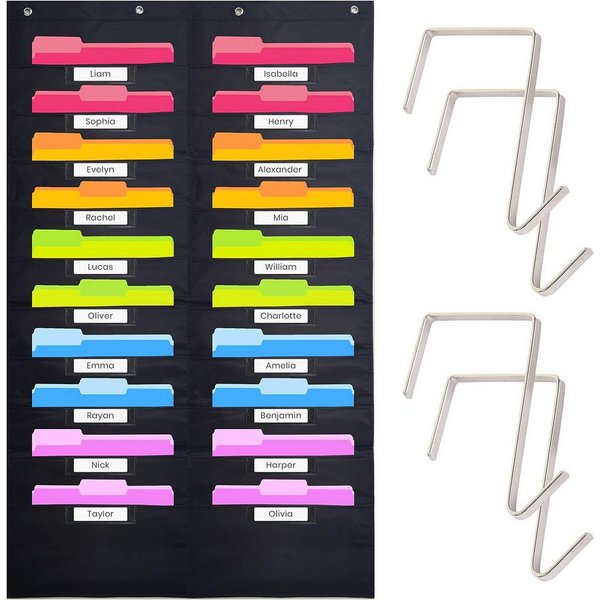Hippo Creation Organizer Heavy Duty Storage Pocket Chart für Klassenzimmer