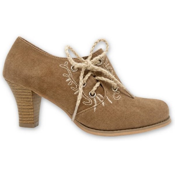 Hirschkogel Trachtenpumps - EMMA - cappuccino Pumps