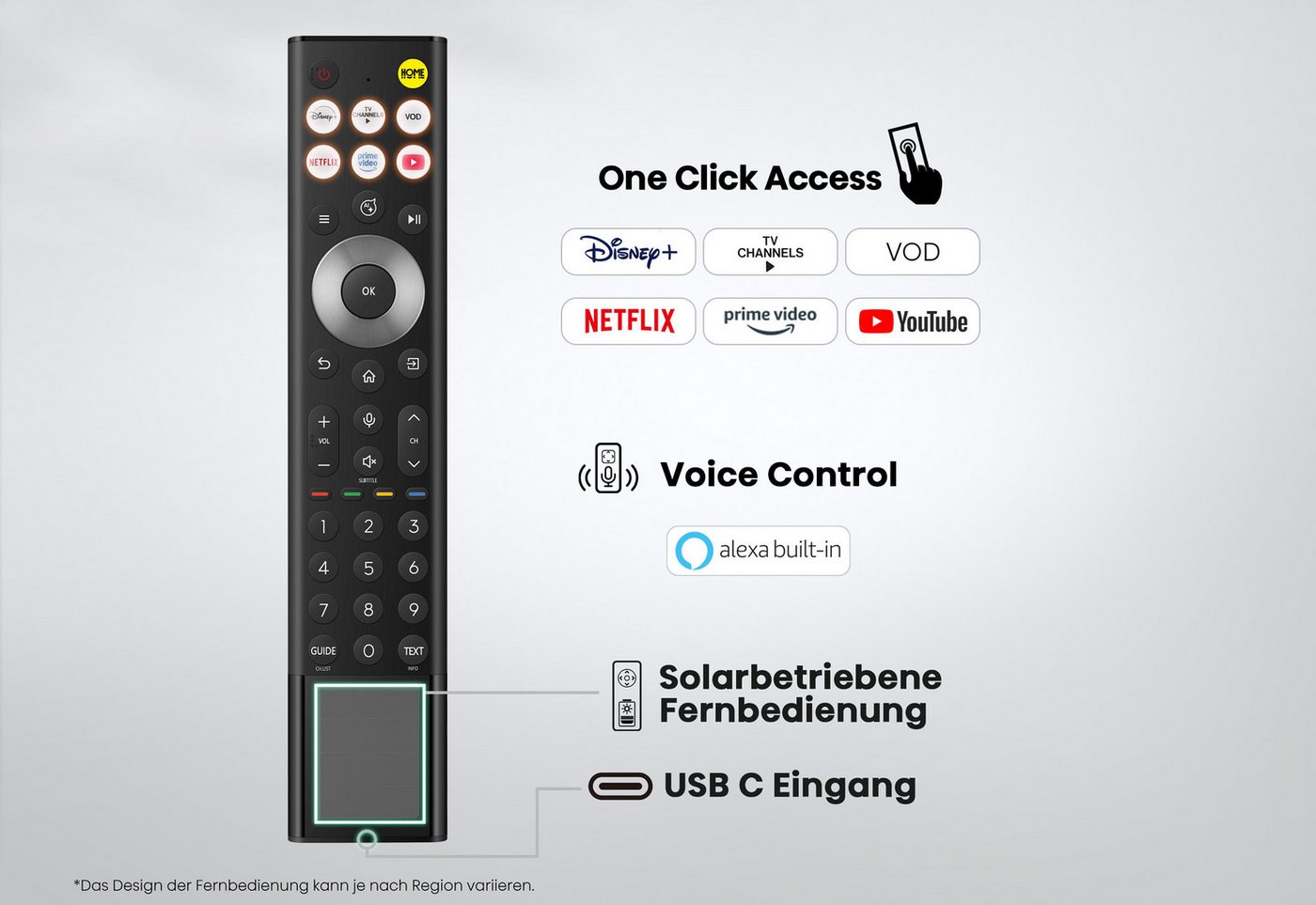 Hisense 65UR8DS Mini-LED-Fernseher (164 cm/65 Zoll, 4K Ultra HD, Smart-TV) – Bild 4 von 5