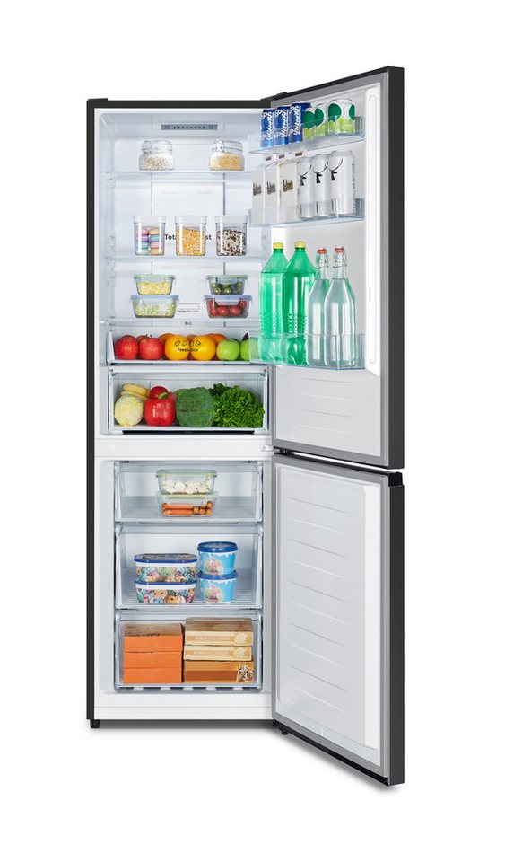 Hisense Kühl-/Gefrierkombination RB3N300NEFA, 187,3 cm hoch, 59,5 cm breit, Total NoFrost – Bild 2 von 4