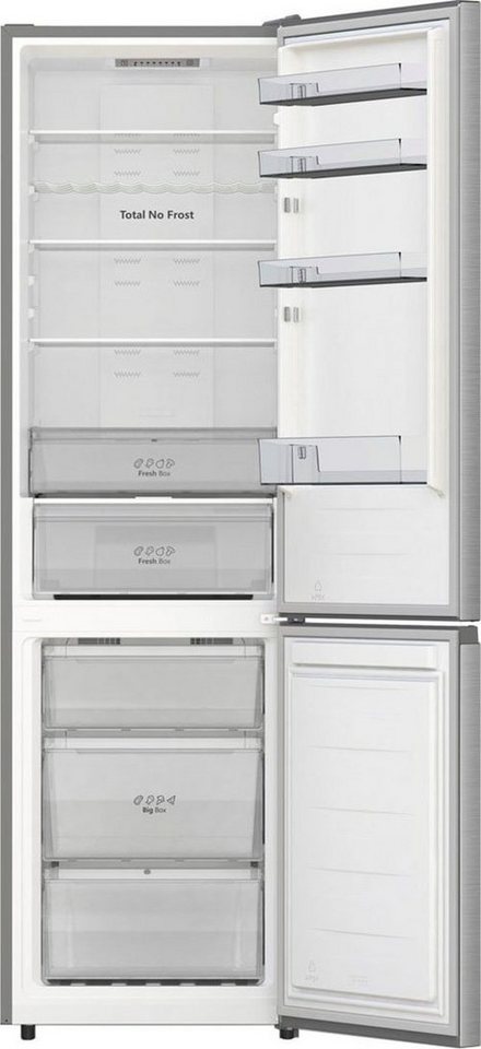 Hisense Kühl-/Gefrierkombination RB440N4ACA, 201,7 cm hoch, 59,5 cm breit, Total No Frost, 0° Cooling Schublade, Flaschenablage, Super Freeze – Bild 3 von 5