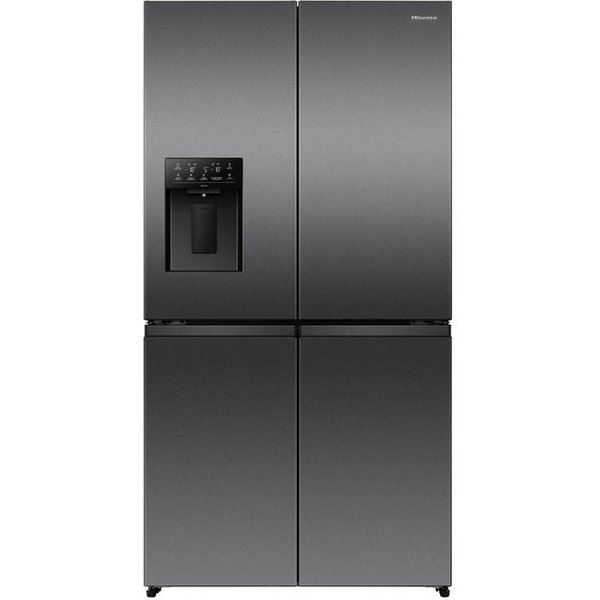 Hisense Multi Door RQ5P640SYKD, 179 cm hoch, 91 cm breit, DualTech-Kühlsystem, MetalCooling, Wasser-/Eisspender