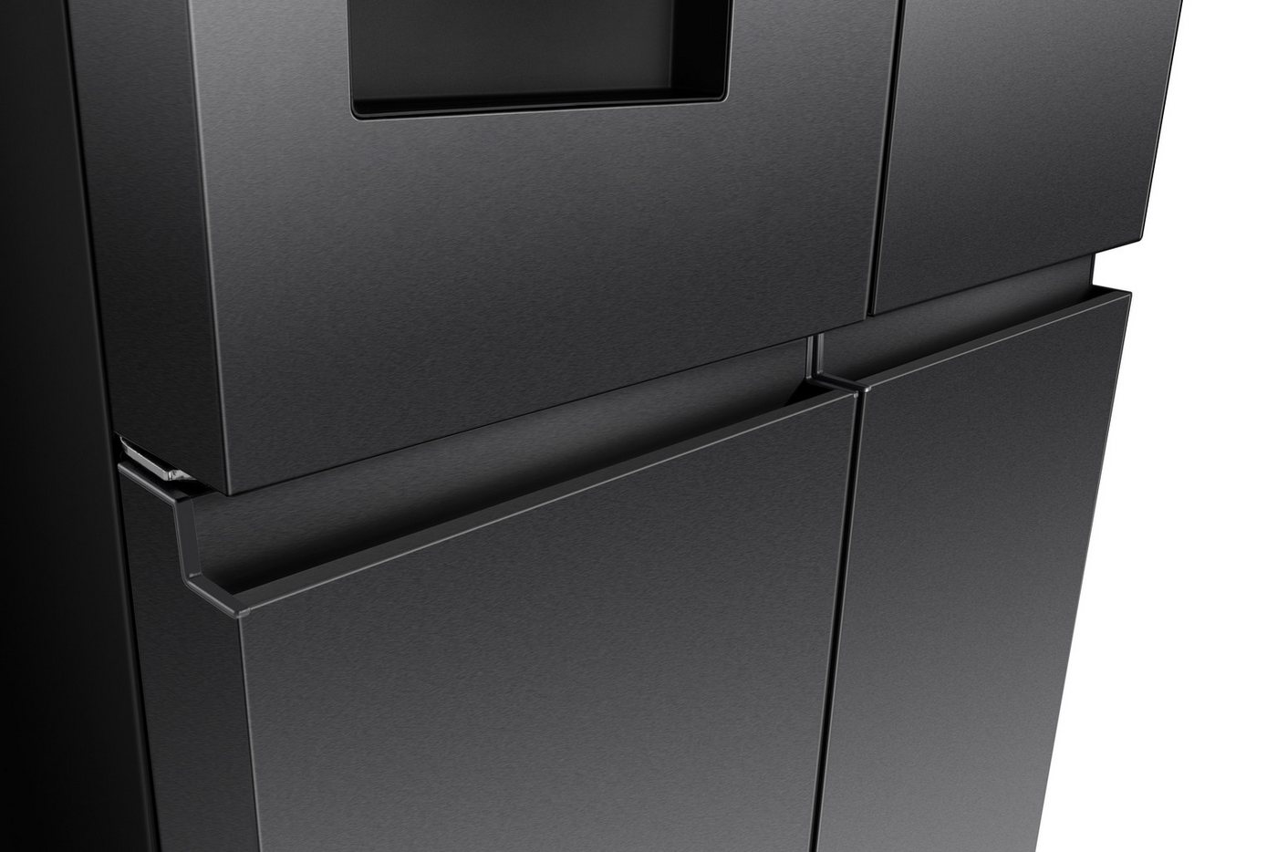 Hisense Multi Door RQ5P640SYKD, 179 cm hoch, 91 cm breit, DualTech-Kühlsystem, MetalCooling, Wasser-/Eisspender – Bild 3 von 5