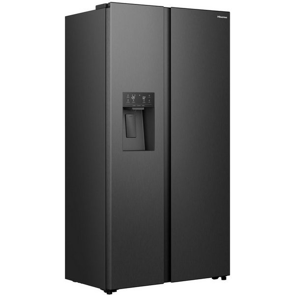 Hisense Side-by-Side MS91528FC, 178,6 cm hoch, 91,1 cm breit, mit Wasser-/Eisspender, kein Festwasseranschluss dank Tank