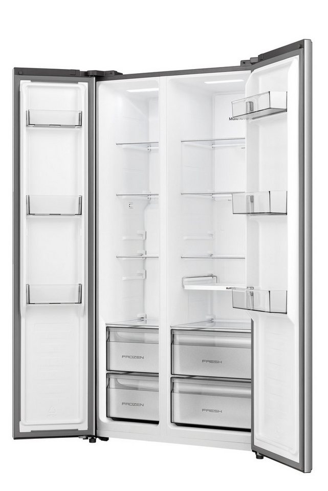 Hisense Side-by-Side RS3P558NEIE, 178,6 cm hoch, 91,1 cm breit, MultiAirFlow-System – Bild 5 von 5