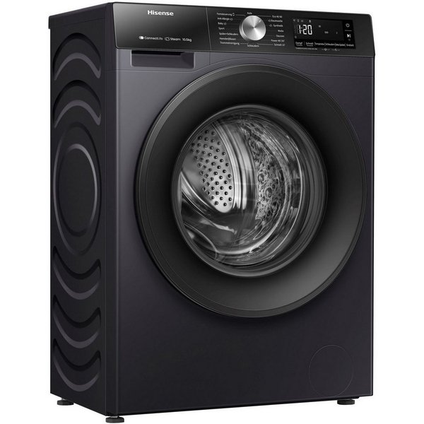 Hisense Waschmaschine 5S Serie WF5S1045BB, 10,5 kg, 1400 U/min, AutoDosing