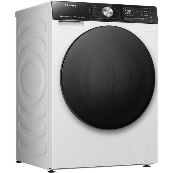 Hisense Waschmaschine 5S Serie WF5S1045BW, 10,5 kg, 1400 U/min, AutoDosing