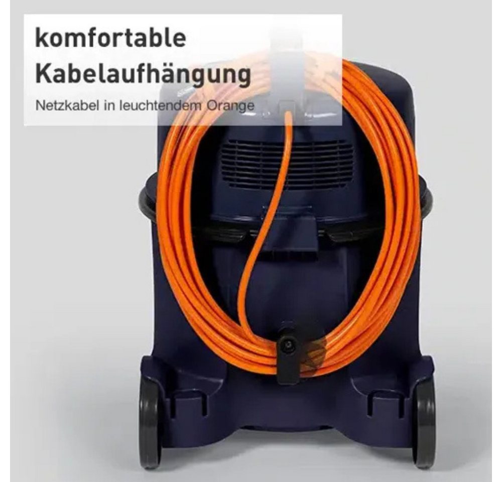 Hitachi Bodenstaubsauger CV-400 PRO DBL, beutellos, 7,5L Tank, HEPA, 13m Radius, 880 W, beutellos, 13 m Aktionsradius, Möbel- und Kantenschutz, 7,5 Liter Staubt – Bild 3 von 5
