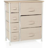 HJH LIVING Regal FOLDRESS (7 fächer, Beige)