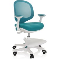 HJH OFFICE Stoff/Netzstoff (Blau)