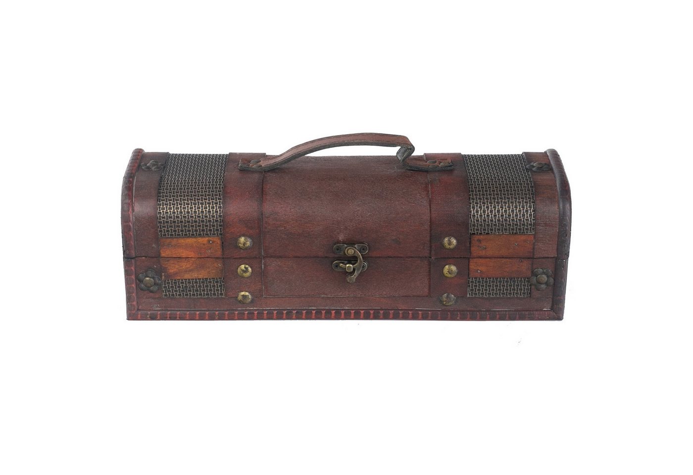 HMF Geschenkbox Vintage Weinbox, Geschenkkiste für besondere Anlässe, Deko Geschenk aus Holz für 1 Weinflasche, Querformat, Portugal – Bild 4 von 5