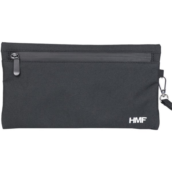 HMF Leckerlibeutel Geruchsdichte Tasche, Leckerlibeutel für Hunde, Größe M, Polyester, Schwarz