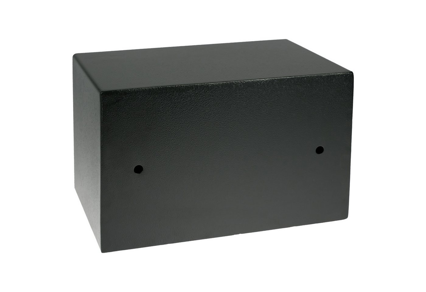 HMF Möbeltresor Safe Tresor mit Schlüssel, Möbeltresor, 31 x 20 x 20 cm, Schwarz – Bild 5 von 5