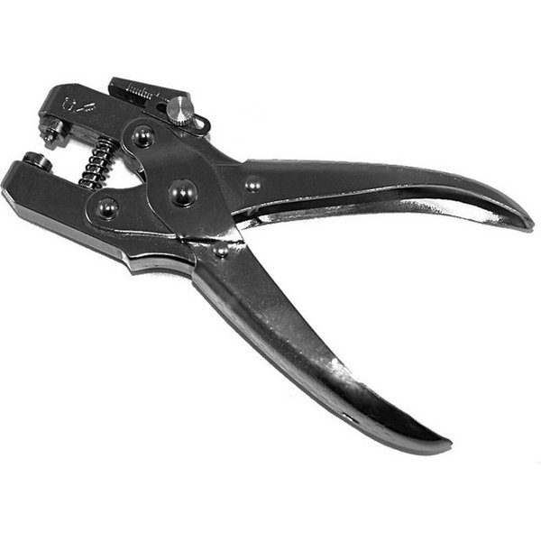 HMF Ösenzange Plombenzange 16,5 cm, geeignet für 8 mm Kunststoffplomben, 1-tlg., auch als Ösenzange verwendbar