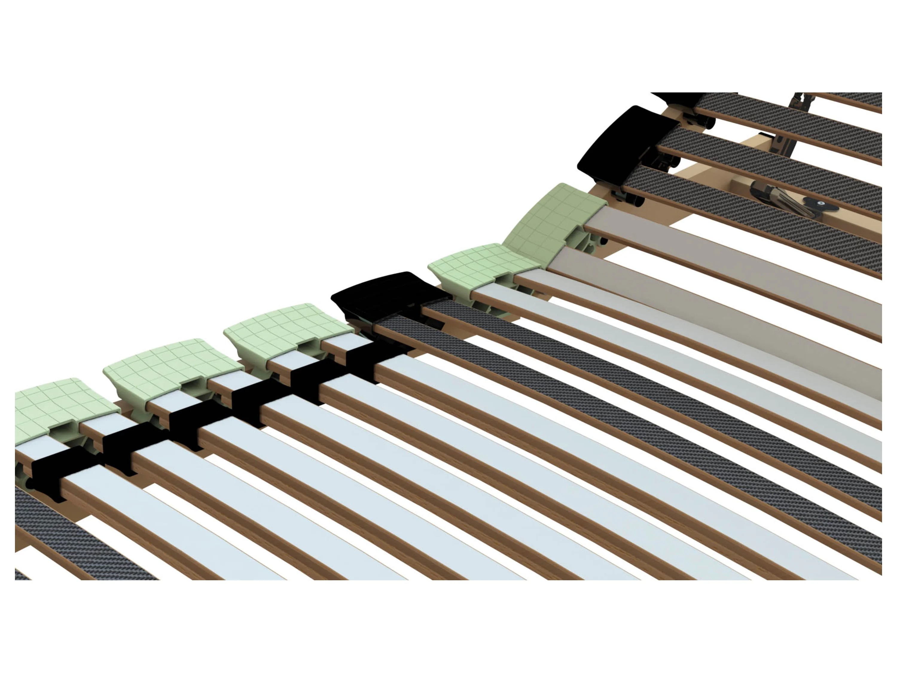 Lattenrost Condor Zon, Hn8 Schlafsysteme, Kopfteil manuell verstellbar, Fußteil manuell verstellbar – Bild 4 von 4
