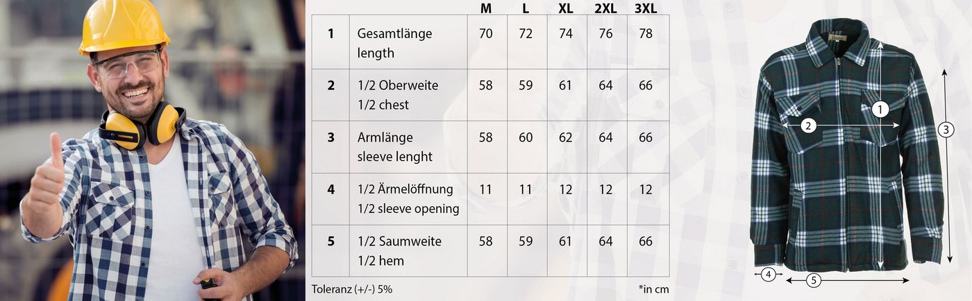 Hoang Arbeitsjacke Thermojacke Holzfällerjacke (HT) – Bild 4 von 4