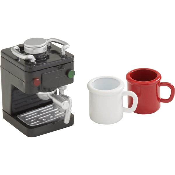 HobbyFun Dekofigur Miniatur-Set "Kaffee", 3 tlg.