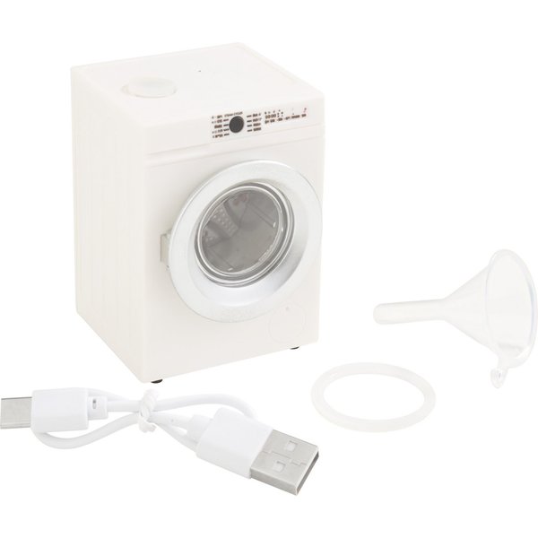 HobbyFun Dekofigur Miniatur Waschmaschine, 4,6x5,1x7cm, 4tlg.