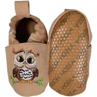 Hobea-Germany Kinderschuhe RecyStep Eule beige