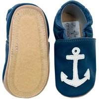 Hobea-Germany Kitaschuhe Anker blau