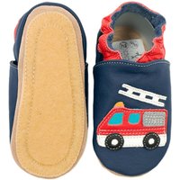 Hobea-Germany Kitaschuhe Feuerwehr blau