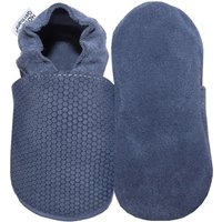 Hobea-Germany Krabbelschuhe blau geprägt