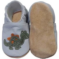 Hobea-Germany Krabbelschuhe Dino grau