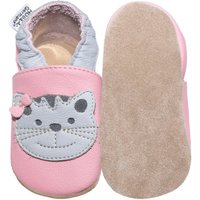 Hobea-Germany Krabbelschuhe Katze rosa