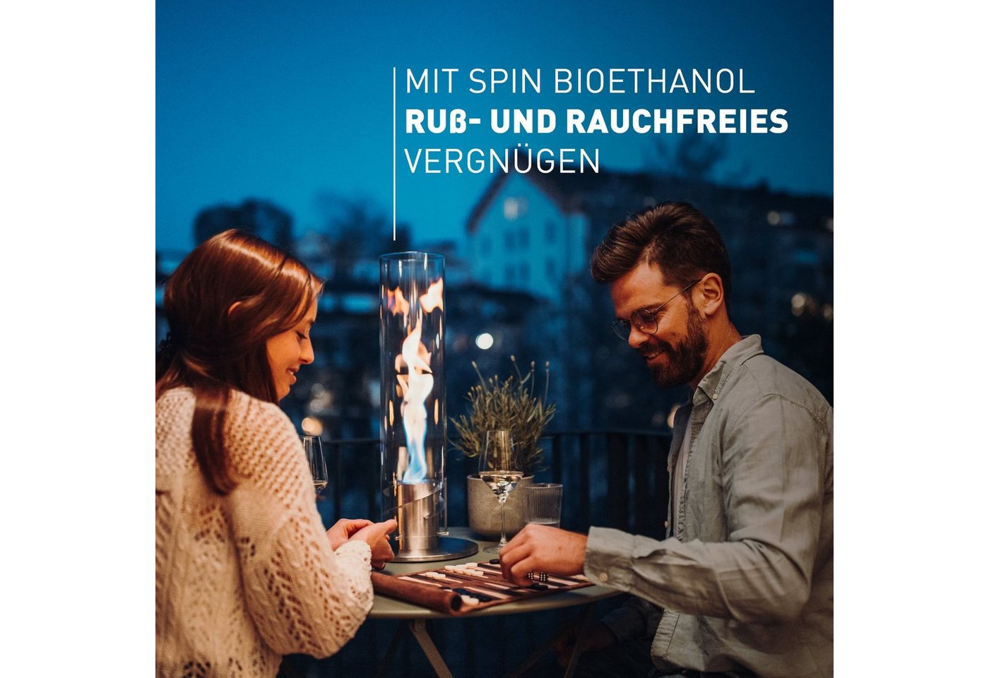 höfats Bioethanol Gel-Brennstoff, 6 l, (Zubehör für SPIN 90/120 Tischfeuer, rußfreie Ethanol Brennpaste, für Indoor und Outdoor), aus nachwachsenden Rohstoffen – Bild 5 von 5