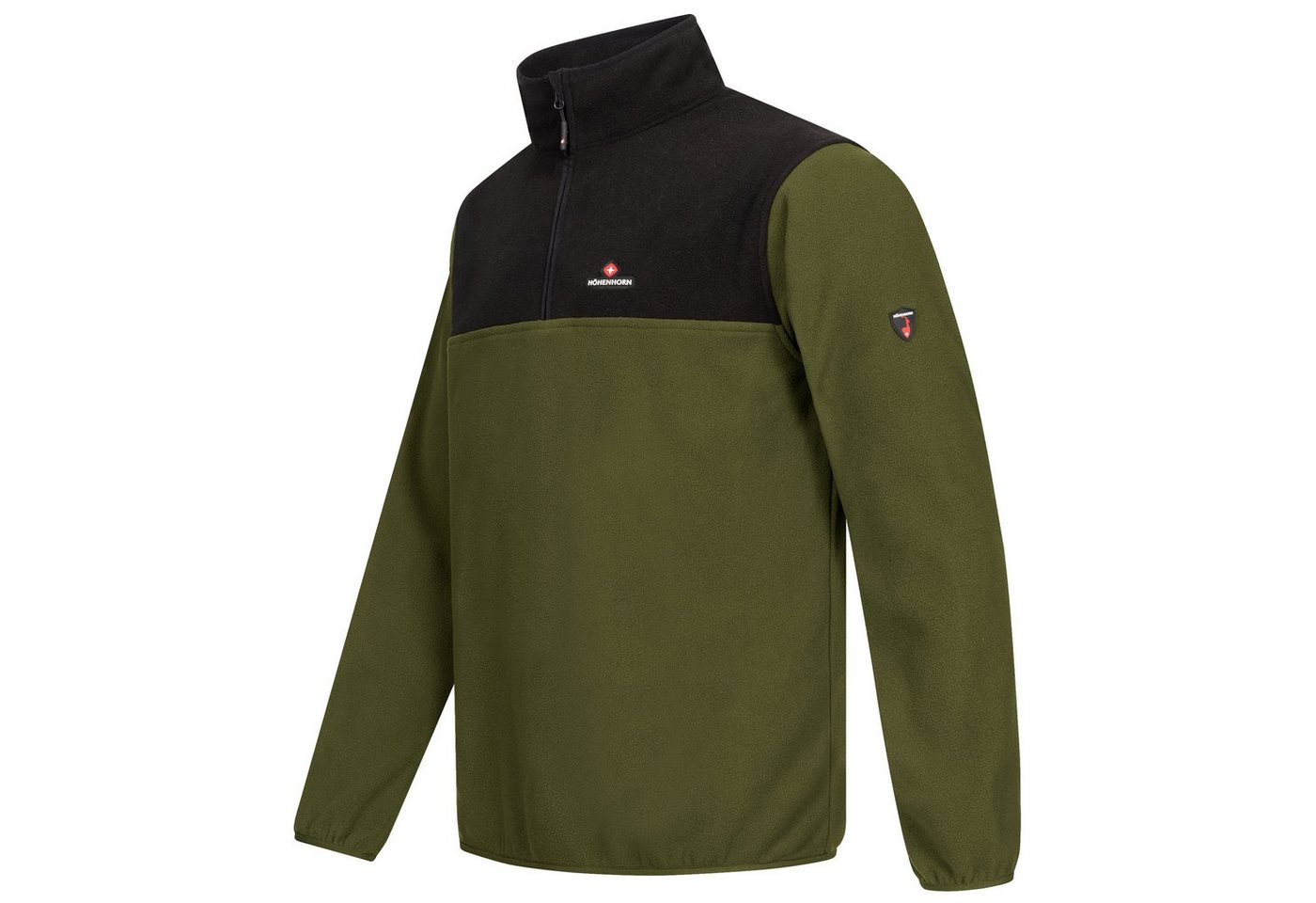 Höhenhorn Fleecepullover Skyja Herren Fleece Pullover für Männer Sweatshirt 1/4 Zip Microfleece – Bild 2 von 5