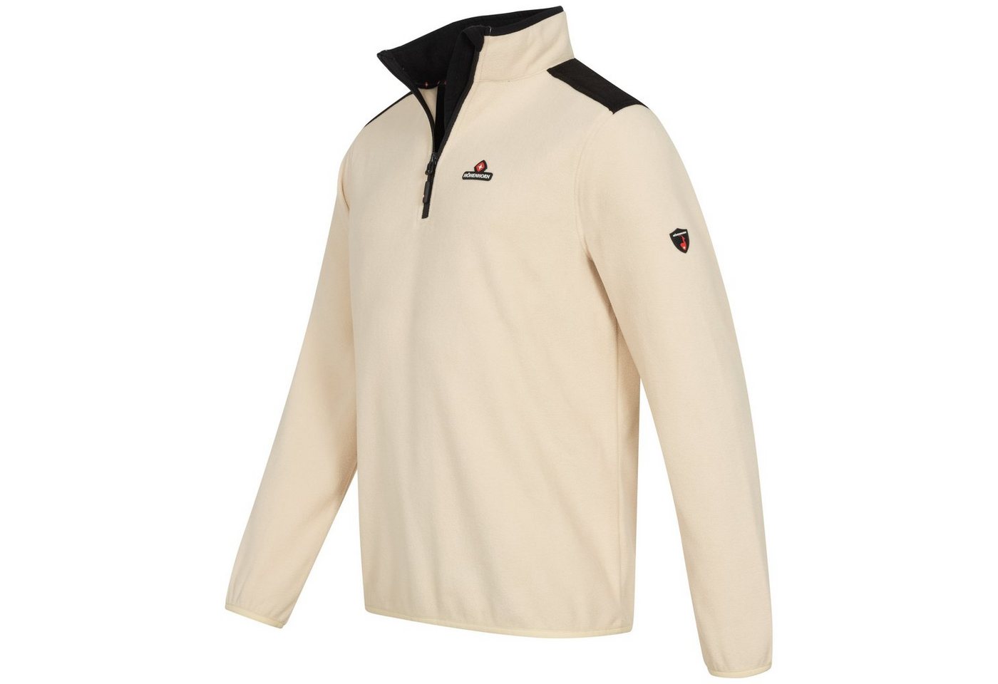 Höhenhorn Fleecepullover Skyja Herren Fleece Pullover für Männer Sweatshirt 1/4 Zip Microfleece – Bild 2 von 5