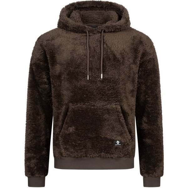 Höhenhorn Hoodie Bärg Teddyfleece Herren Kapuzen Pullover für Männer Hoody Sweatshirt