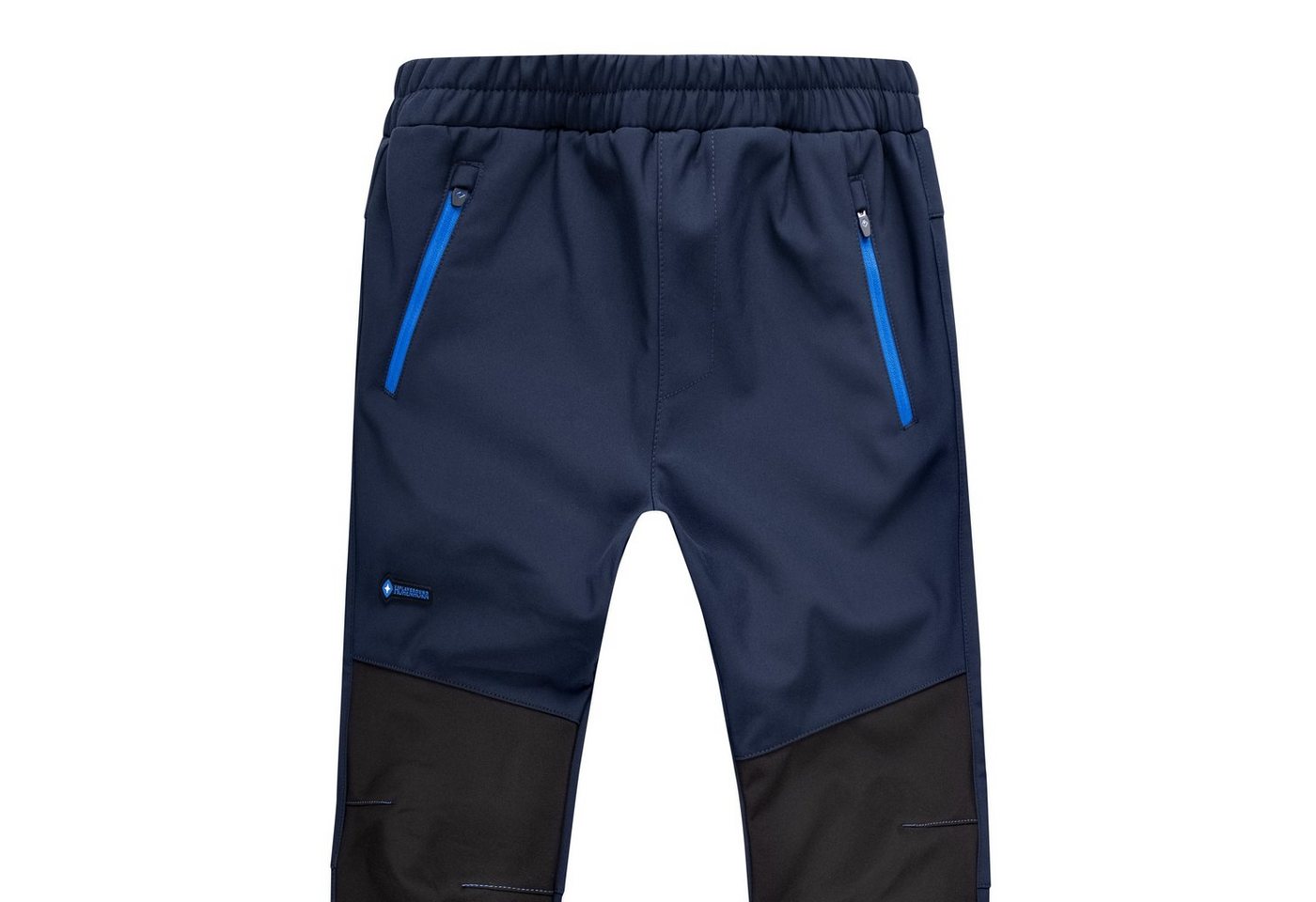 Höhenhorn Softshellhose Tiegun Kinder Jungen Mädchen Outdoorhose Gefüttert Snowboardhose weiches Microfleece-Innenfutter – Bild 3 von 5