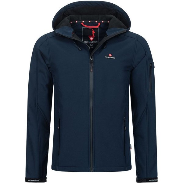 Höhenhorn Softshelljacke Altus Herren Softshell Jacke für Männer Outdoor Funktionsjacke Microfleece-Innenfutter, Atmungsaktiv, Wasserdicht