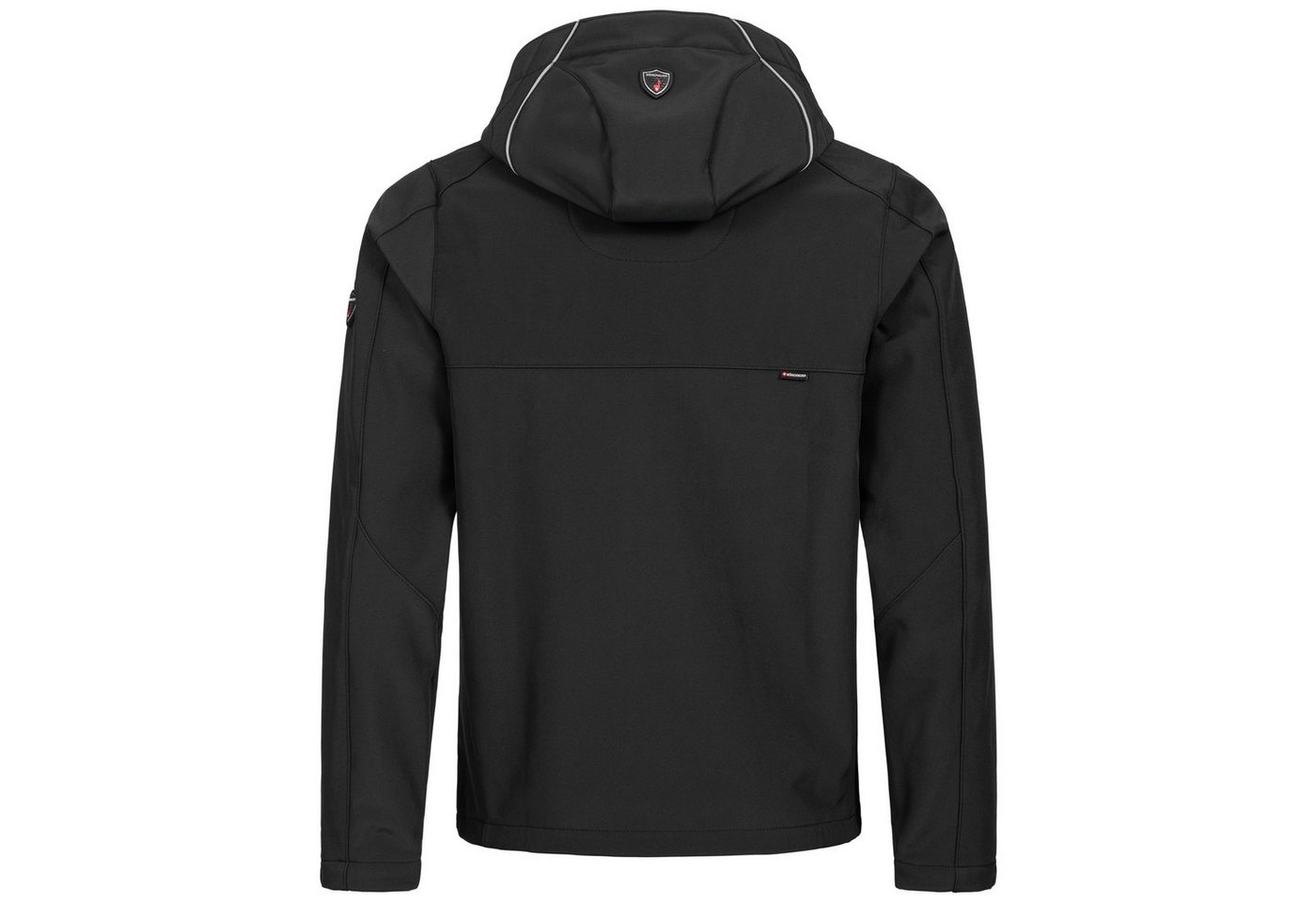 Höhenhorn Softshelljacke Schilthorn Herren Softshell Jacke für Männer Outdoor Funktionsjacke Microfleece-Innenfutter, Atmungsaktiv, Wasserdicht – Bild 3 von 5