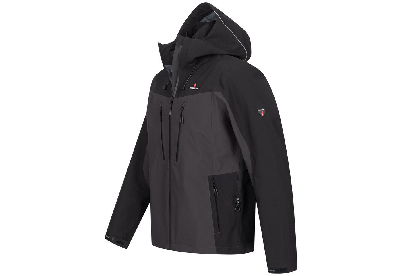 Höhenhorn Softshelljacke Thabor Pro Herren Jacke Futureshell Wasserdicht Atmungsaktiv – Bild 2 von 5