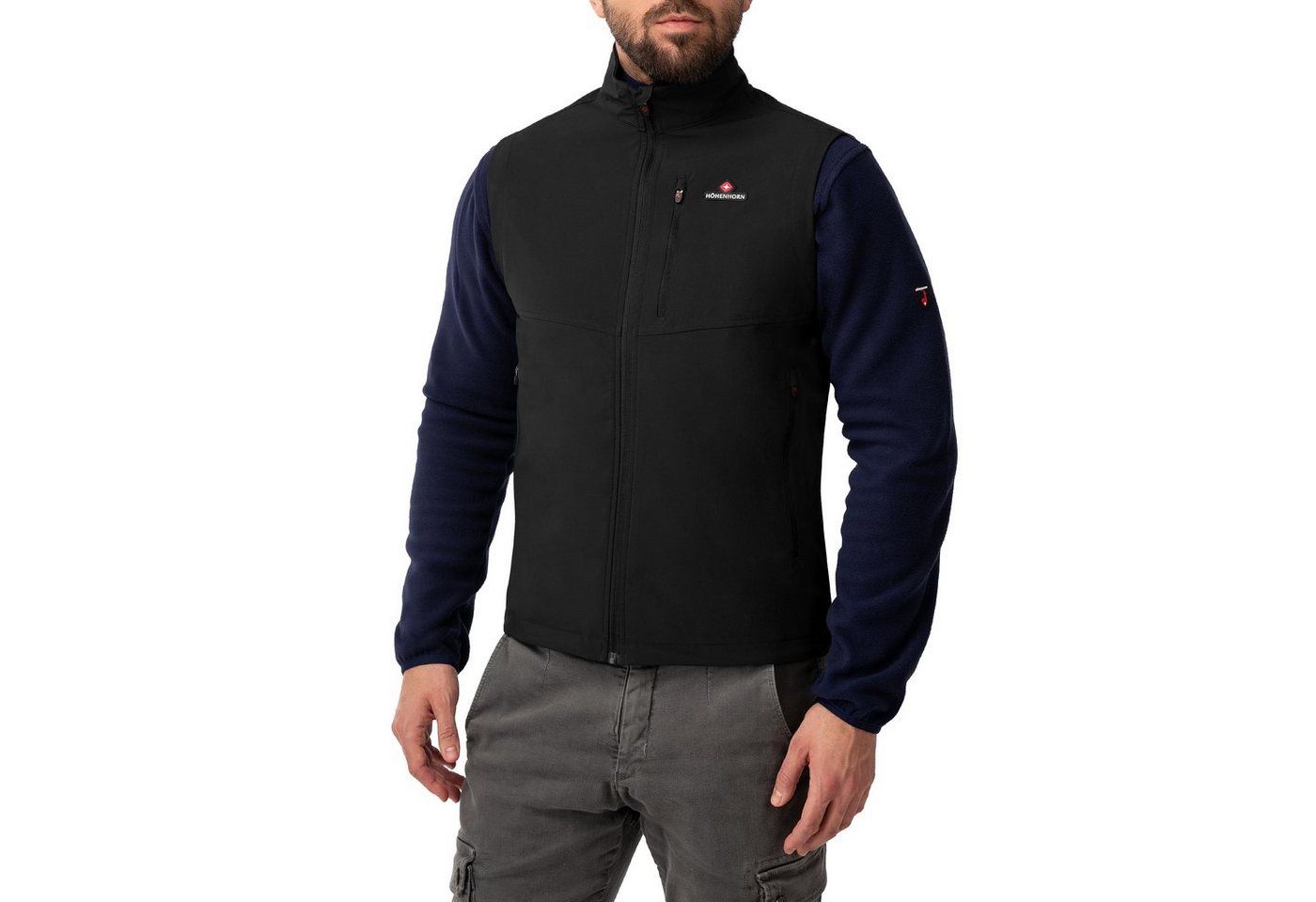 Höhenhorn Softshellweste Allalin Herren Weste Softshell Outdoor Softshellweste – Bild 2 von 5