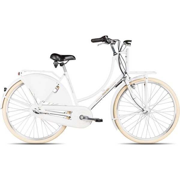 Maxim Hollandrad Maxim Nostalgie 1900 Cargo, 3 Gang Shimano Nexus 3-Gang SG-3C41 Rücktritt Schaltwerk, Nabenschaltung Rücktritt, Nabenschaltung Rücktritt weiß