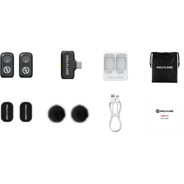 Hollyland Mikrofon Lark A1 Mini Duo USB-C