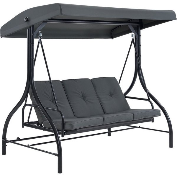 MCombo Hollywoodschaukel M MCombo Hollywoodschaukel mit Liegefunktion, Gartenschaukel 4088, 3,00-Sitzer, outdoor, wetterfest
